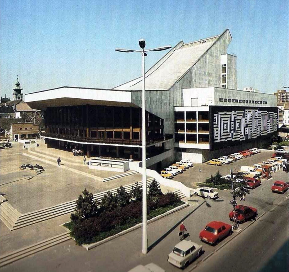 A Győri Nemzeti Színház (korábban: Kisfaludy Színház) 1980 körül